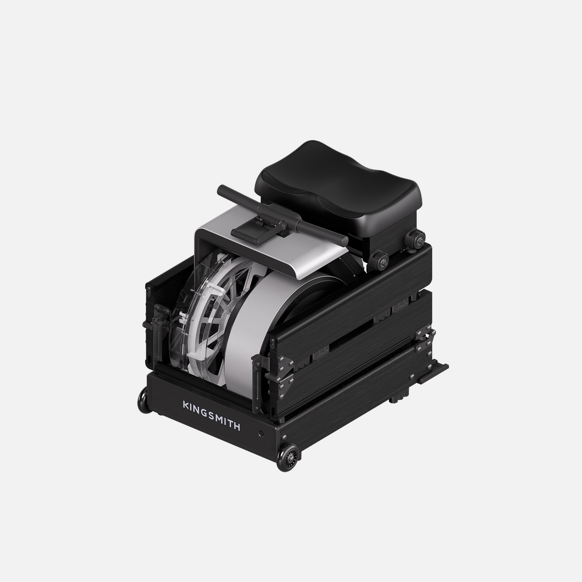 Kingsmith Water Resistance Rowing Machine WM20 (Black) เครื่องกรรเชียงบก