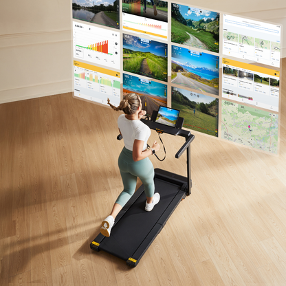 Kingsmith Treadmill MX10 ลู่วิ่งไฟฟ้า พับเก็บได้ สายพานกว้าง สำหรับออกกำลังกายที่บ้าน รับประกัน 1 ปี