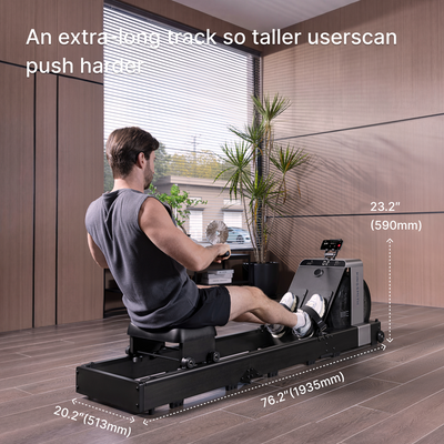 Kingsmith Water Resistance Rowing Machine WM20 (Black) เครื่องกรรเชียงบก