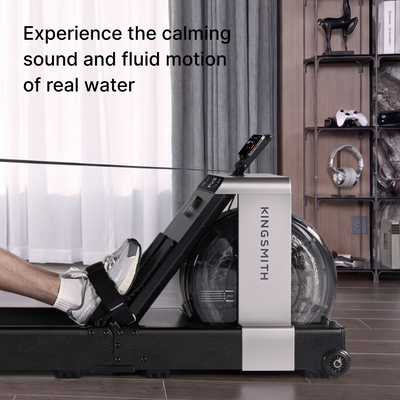 Kingsmith Water Resistance Rowing Machine WM20 (Black) เครื่องกรรเชียงบก